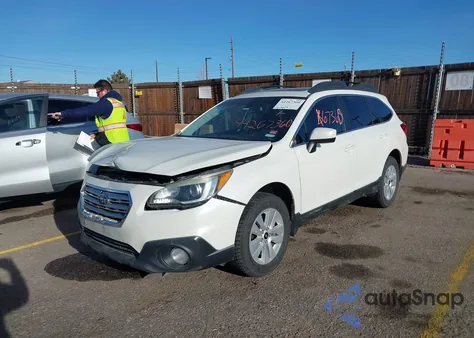 2015 Subaru Outback 2.5I Premium from USA, damaged, VIN 4S4BSAEC5F3261106